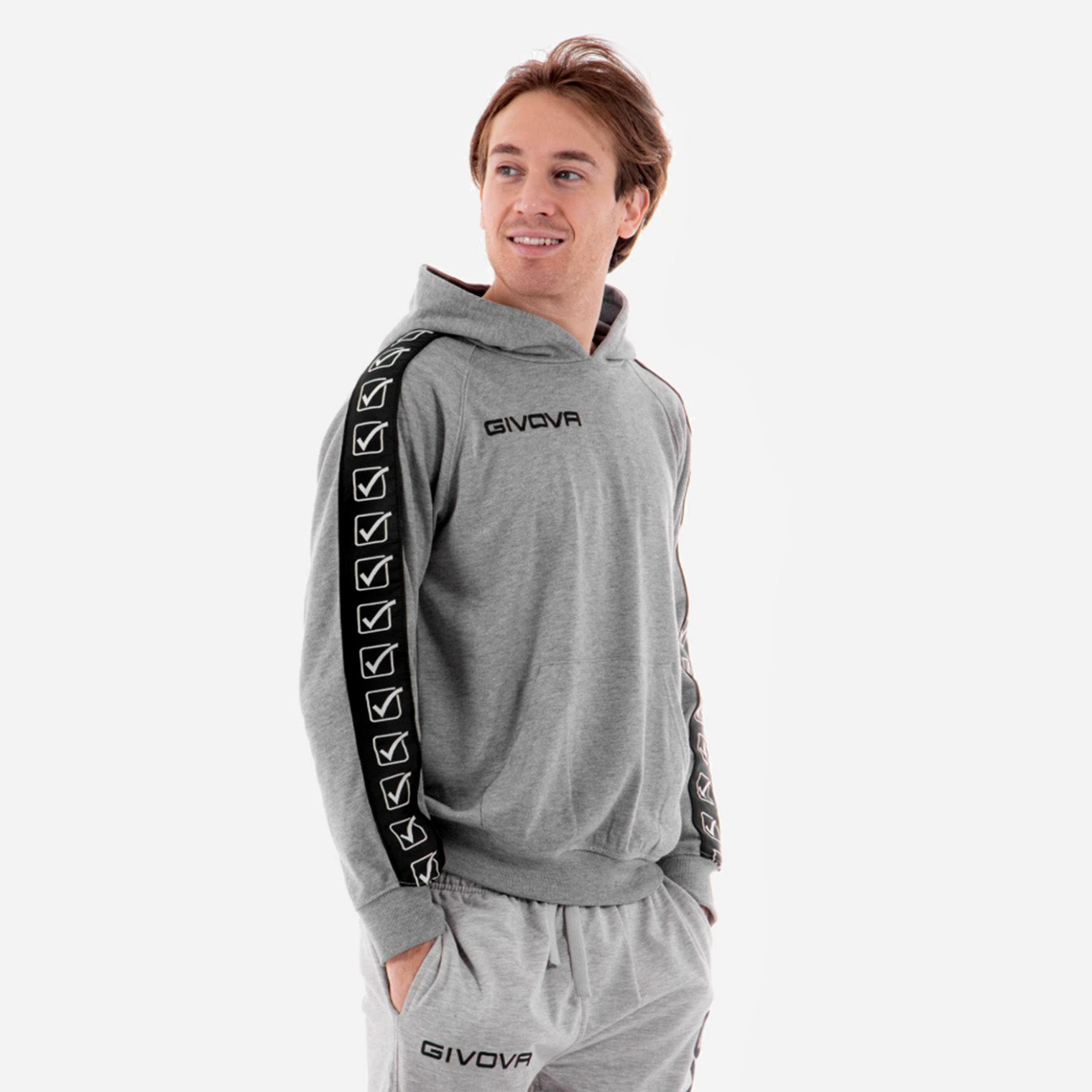 BA014 HOODIE TERRY BAND