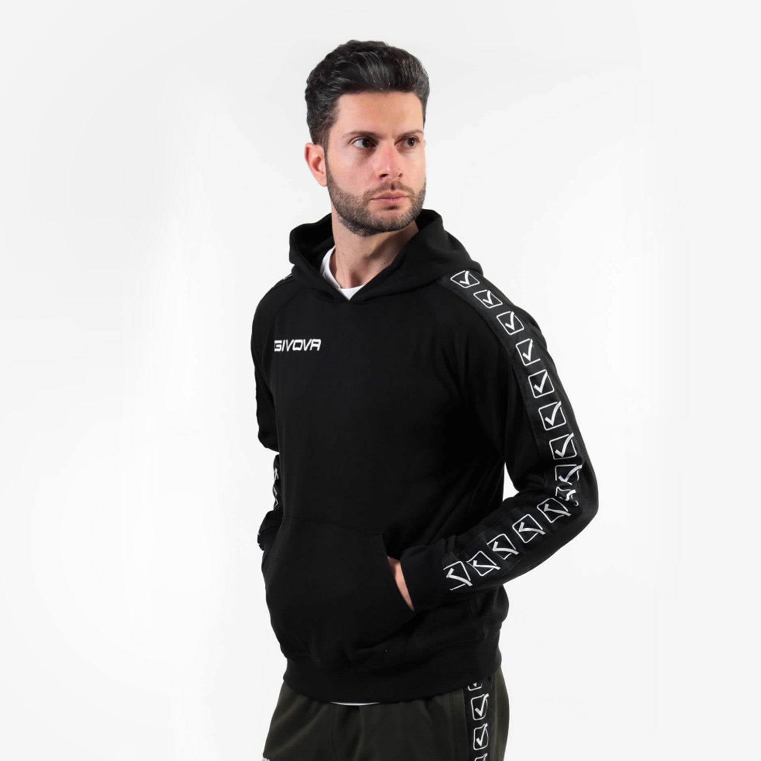 BA014 HOODIE TERRY BAND