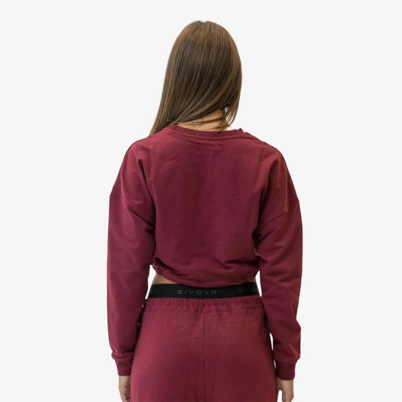 LF37 L/S COTTON CROP SHIRT