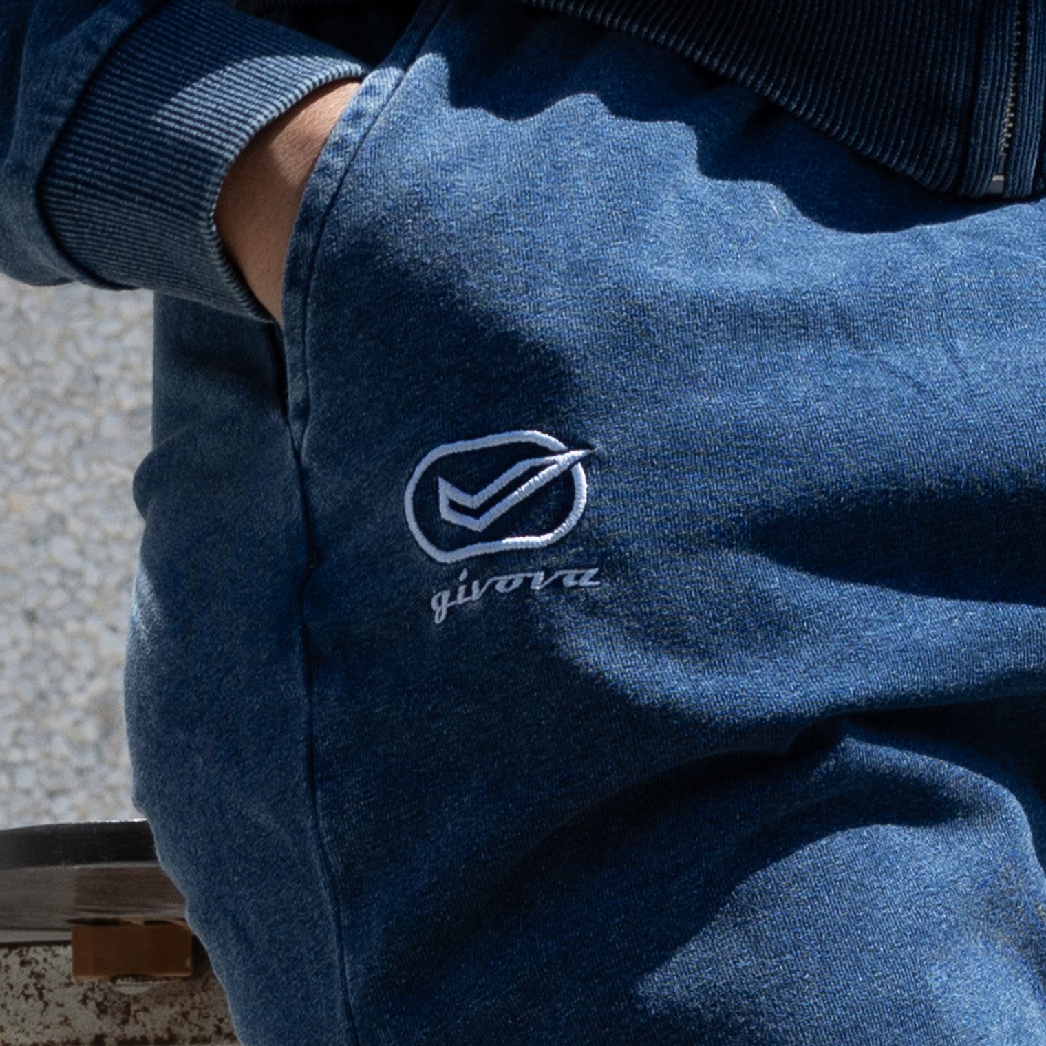 LF42 PANTS WASHED JEANS