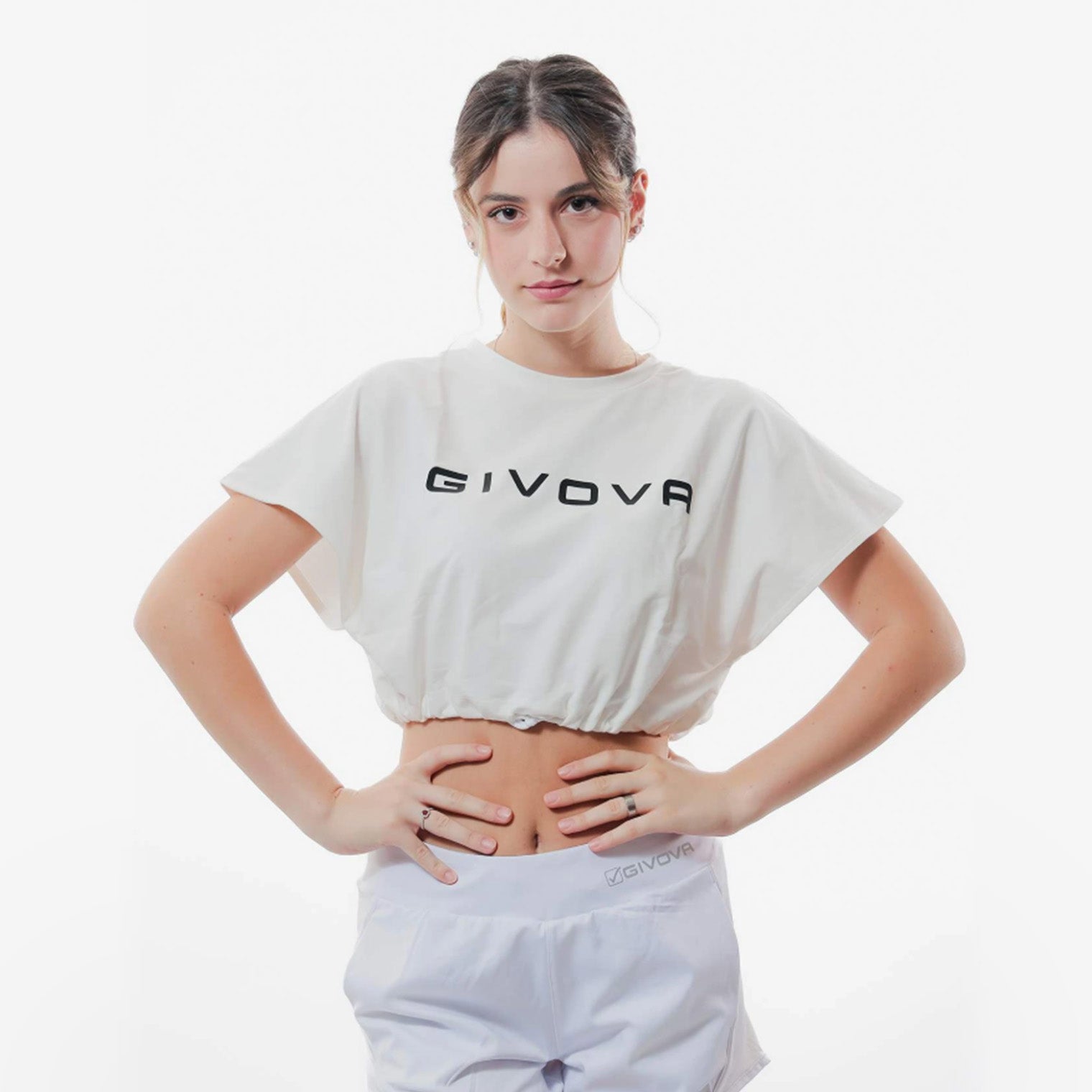 COTTON CROP SHIRT